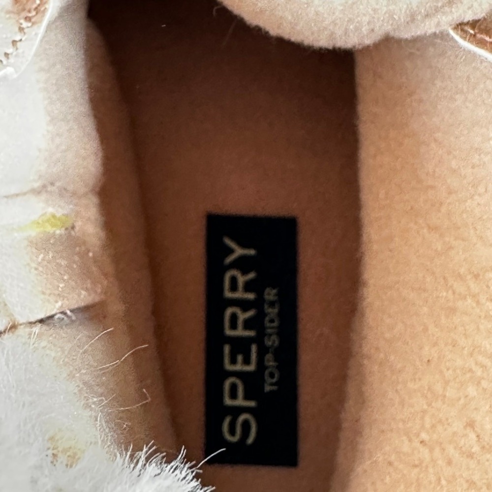 Sperry Saltwater Duck Boots Womens 5 Shibori Rose Pink Quilted STS87896 Rain NIB - Picture 8 of 11